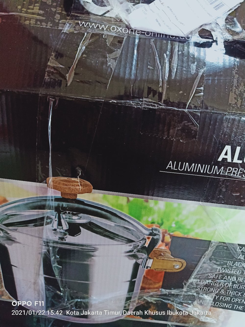 Oxone Panci Presto Alumunium 20 Liter Ox-2020 / Ox 2020 / Ox2020