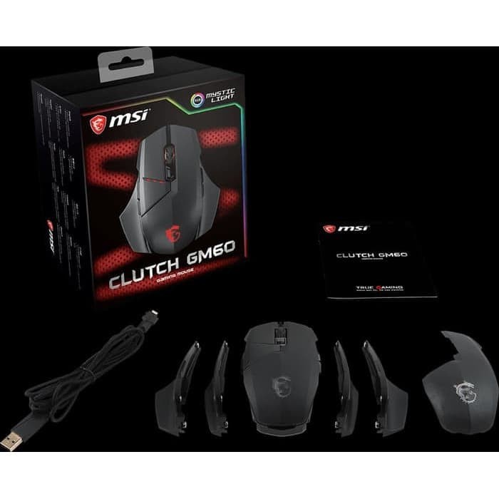 MOUSE GAMING MSI CLUTCH GM60