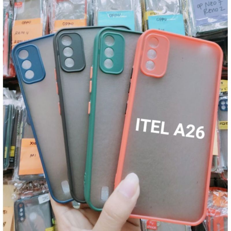 [SR] Itel A26 Softcase Bumper Case Aero / Hard case list My choice Itel A26