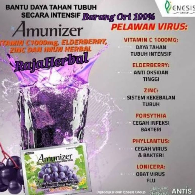 AMUNIZER VITAMIN C Per Box 4 Sachet