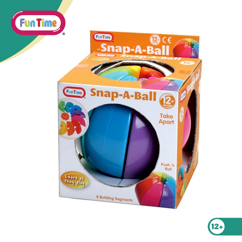 MAINAN BABY(FUNTIME SNAP A BALL / 653)