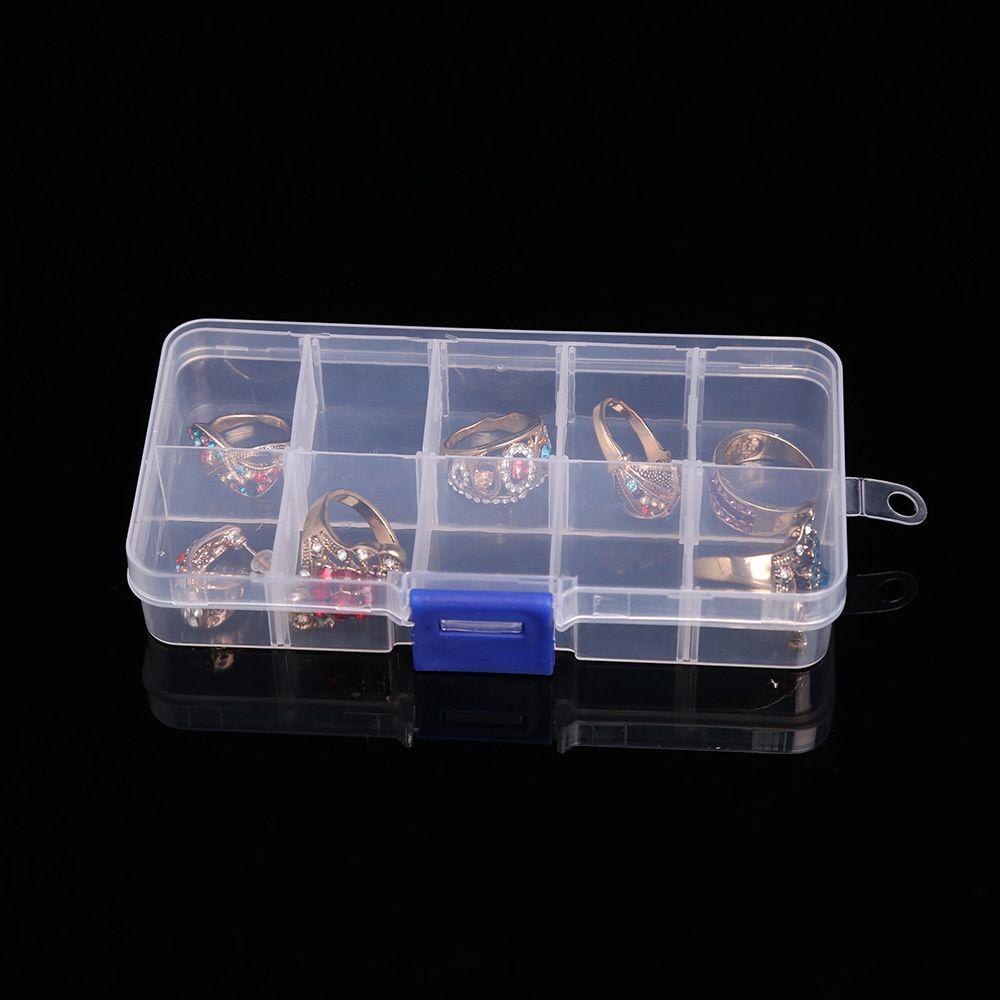 TOP Fishing Tackle Box NEW Angling Perlengkapan 10sekat Kotak Penyimpanan