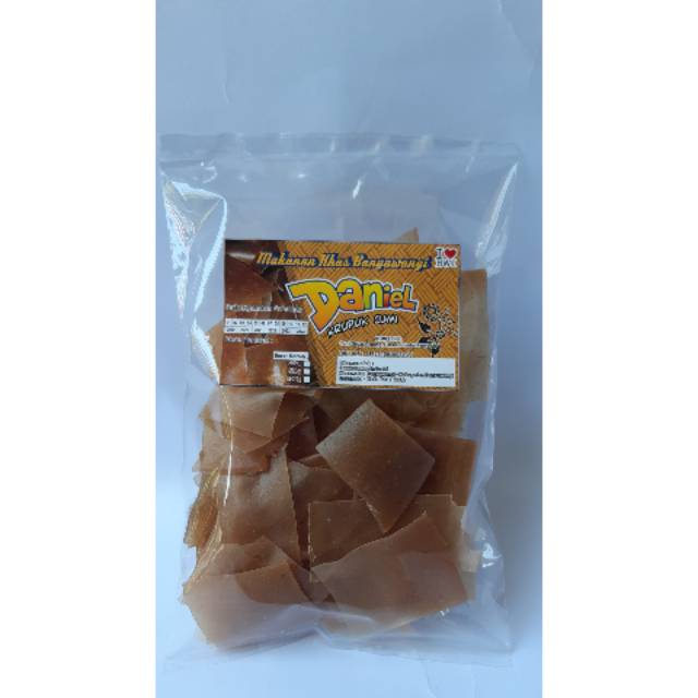 

Daniel krupuk cumi mentah 150gr