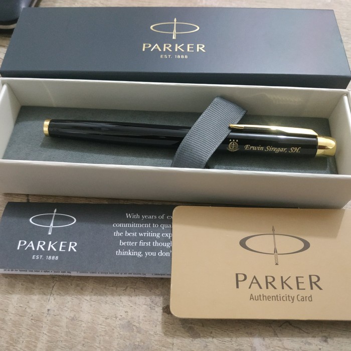 

Jual Pulpen parker original gratis grafir ukir nama