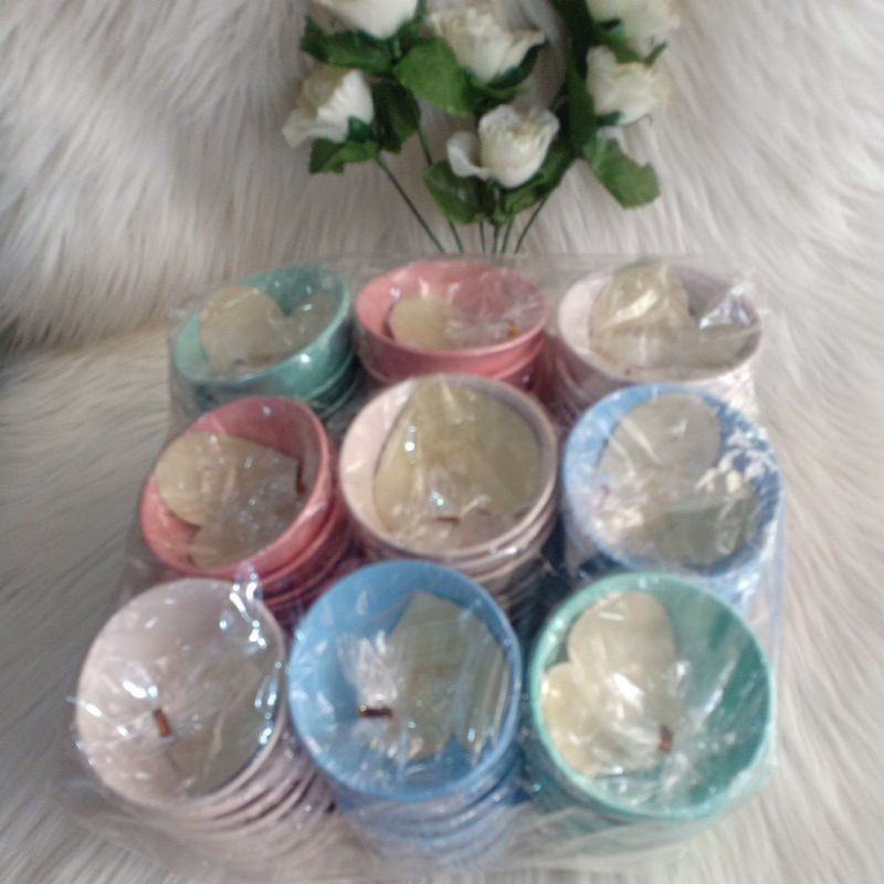 ( isi 50pcs ) mangkok bulat soft kemasan plastik
