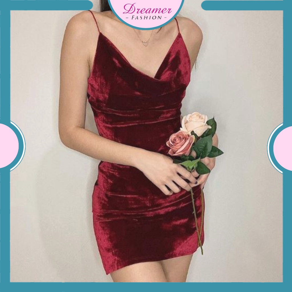 DF BJ172 Baju Wanita Mini Dress Elegant Dress Korean Fashion