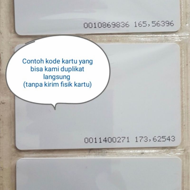 

Duplikat Kartu Akses Apartemen Kantor Perumahan