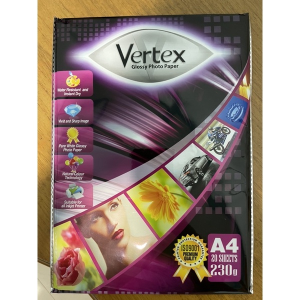 

VERTEX KERTAS FOTO Glossy