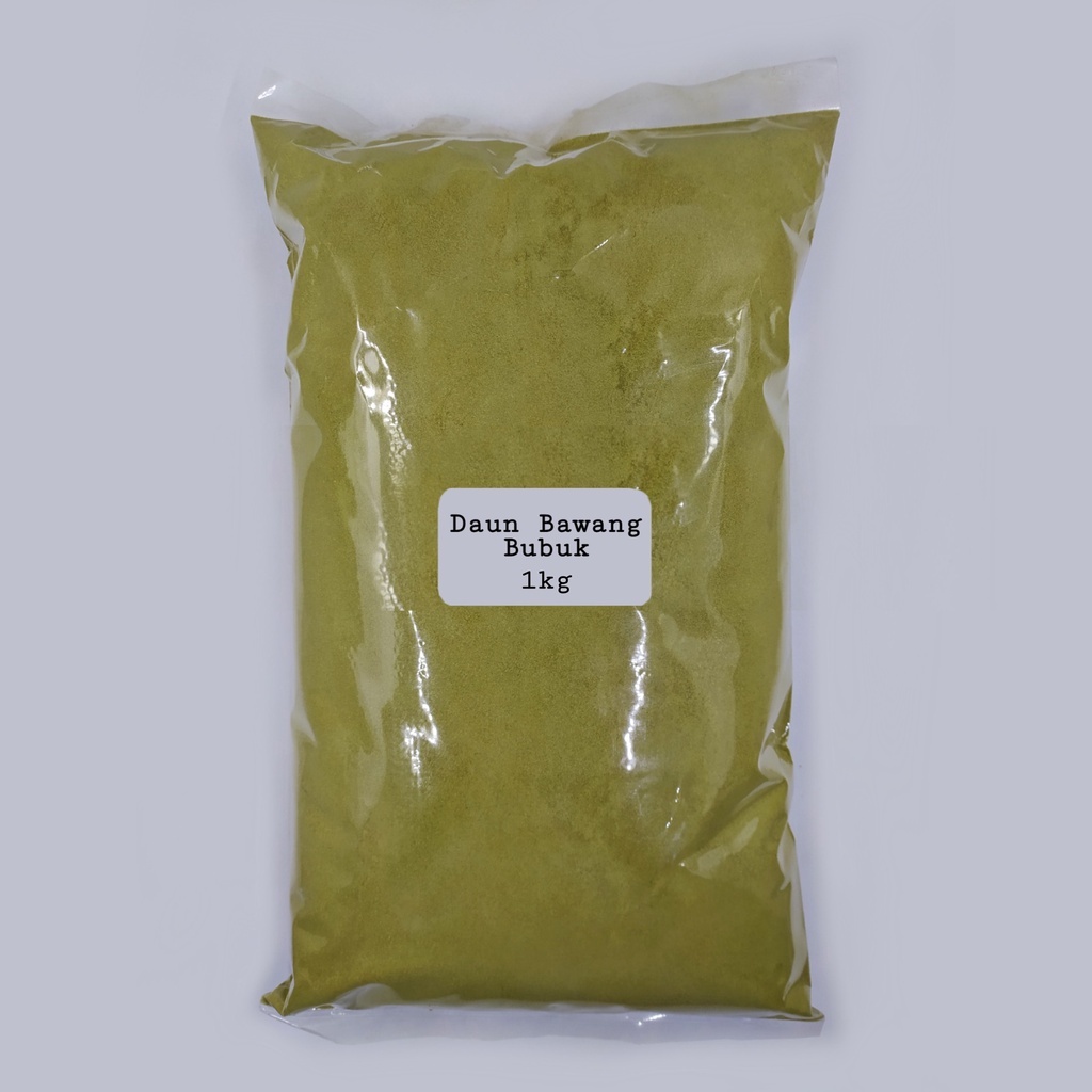 Daun Bawang Bubuk / Leek Powder Kemasan 1 Kg Kualitas Premium