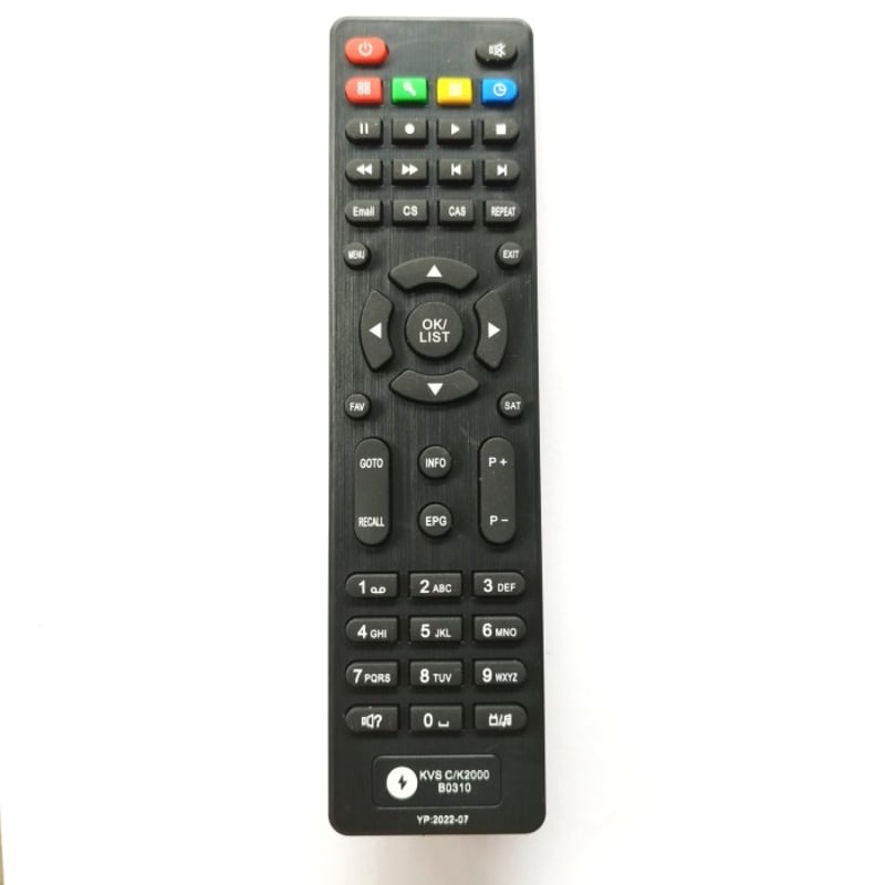 REMOT/REMOTE RECEIVER K-VISION / KVISION C2000 B0310 ORIGINAL QUALITY Free Bubble