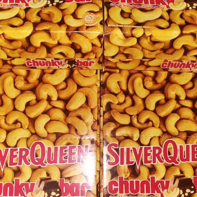 

SilverQueen Chunkybar 33 gram isi 12
