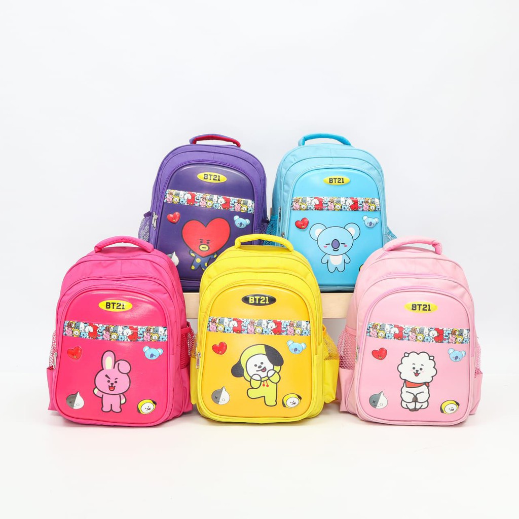 tas karakter BT21 dan amongus | tas anak sekolah