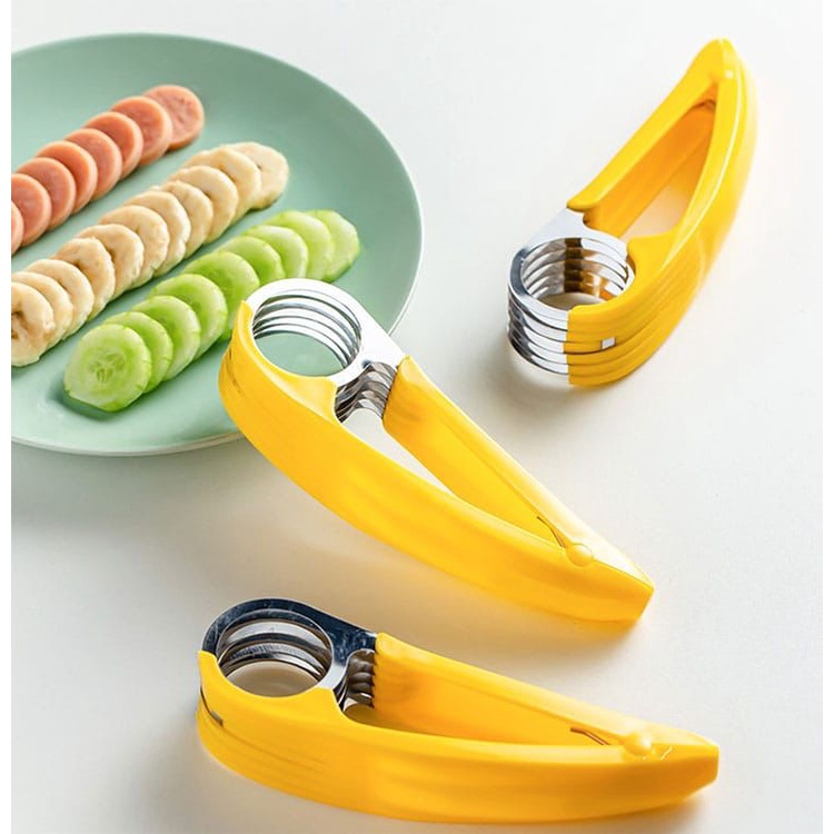 ALAT PENGIRIS / PEMOTONG PISANG ATAU SOSIS BANANA SLICER (JAYA ACC)