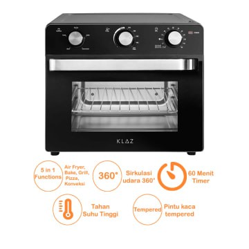 Klaz Oven Dengan Air Fryer 20 Ltr