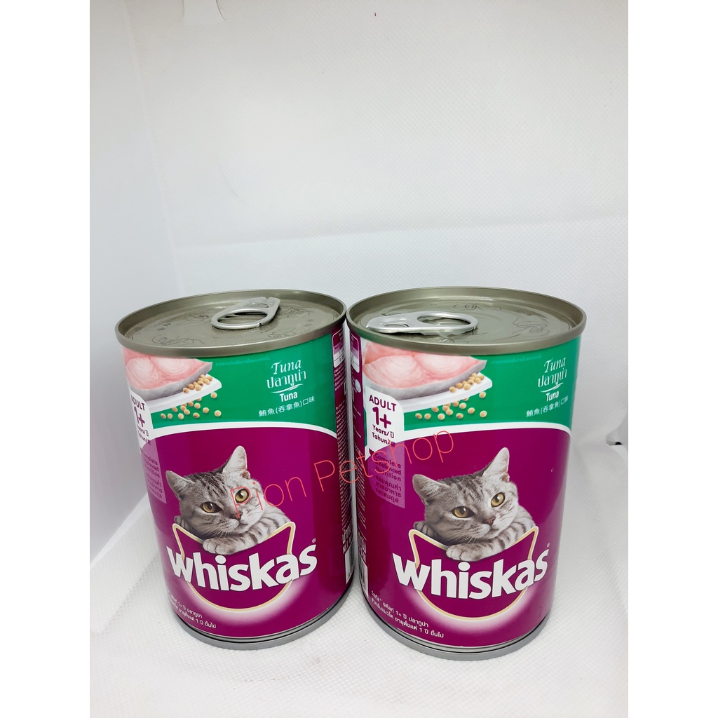 Whiskas Makanan Kaleng 400gr/Makanan Basah untuk Kucing 400gr