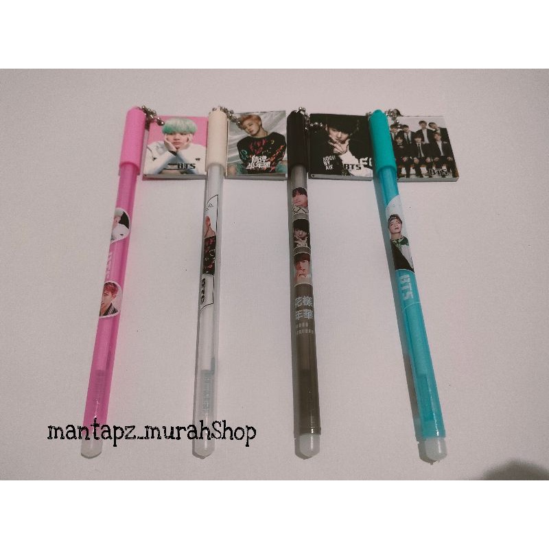 

Pen/Pena BTS-BT21 gantungan Note Kecil lucu dan Murah (/PCS)