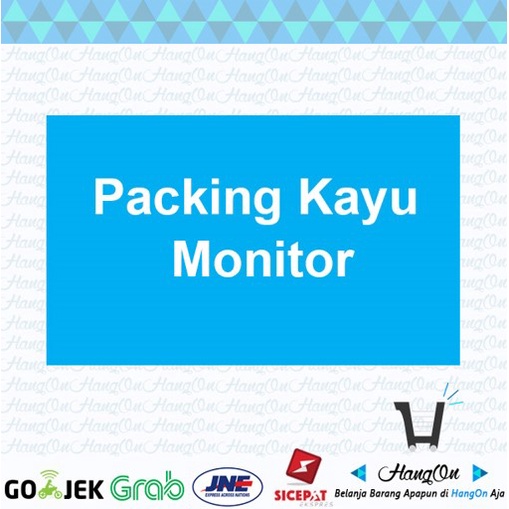 Packing Kayu Monitor/TV/Produk Lainnya