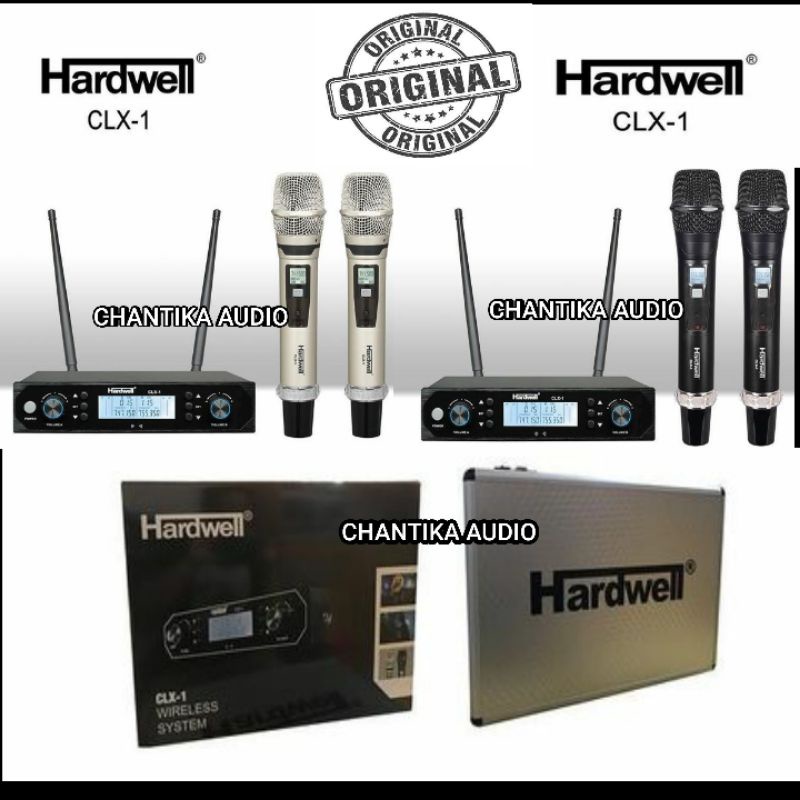 Mic Wireless Hardwell CLX 1 Handle Original Microphone Wireless Terbaik