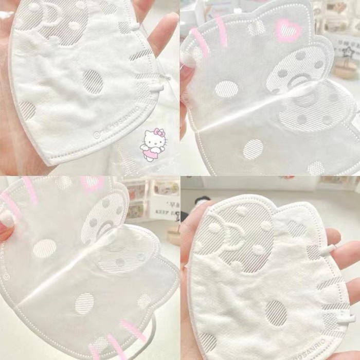 Masker Duckbill Hello Kitty Dewasa Isi 10 pcs Fashion mask 3D Cute