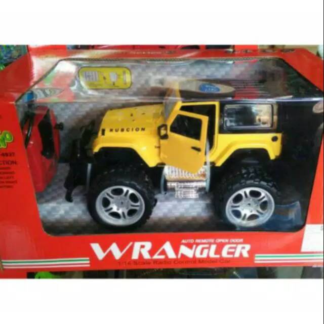 mobil rc jeep Wrangler Rubicon skala 1:14