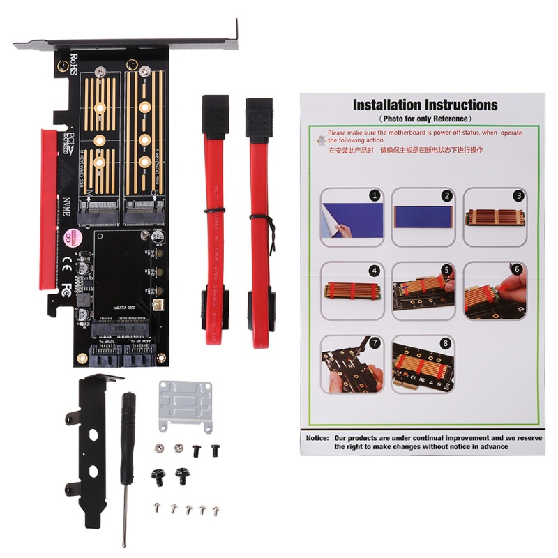 Btsg PCI-E Ke 3.0 Adapter PCI-E 3.0 X16 Ke Untuk M.2 SSD PCIE Ke M2 Kartu Ekspanding