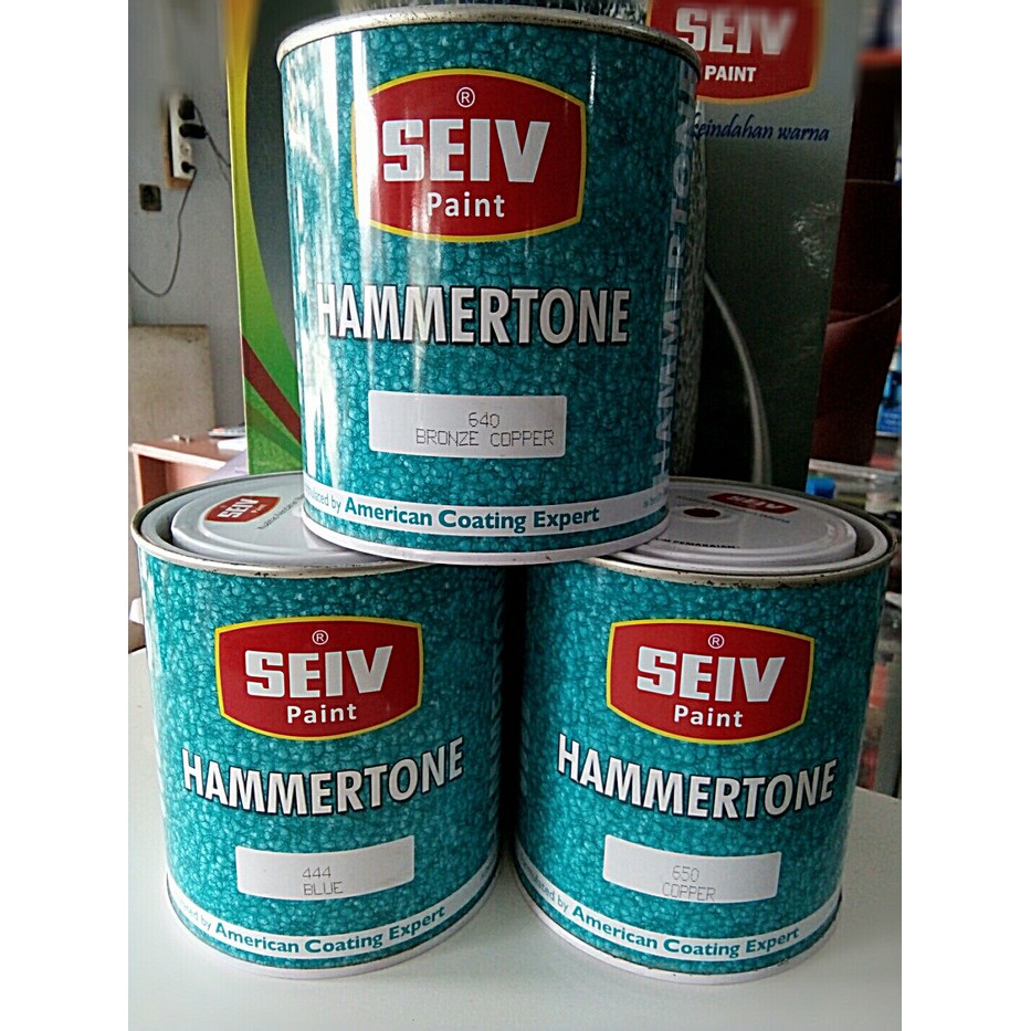 Cat Seiv Hammertone warna Standar / Seiv Paint Cat Tahan Panas