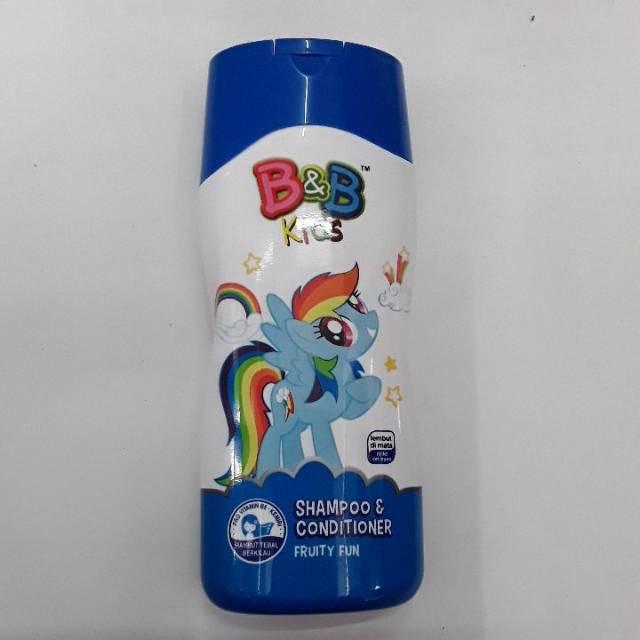 Jual B&B KIDS My Little Pony Shampoo & Conditioner Fruity Fun With ...