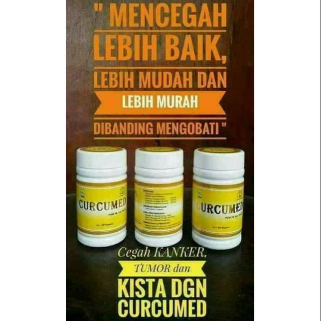 CURCUMED NASA / solusi kanker, kista, tumor