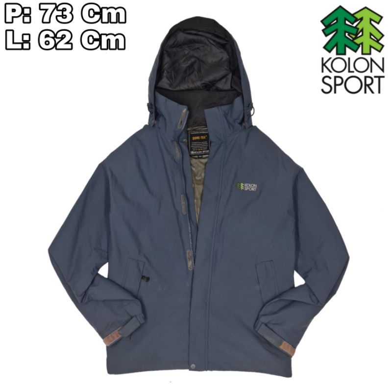 Jual Jaket Outdoor Goretex Kolon Sport Waterproofjaket Hiking Pendaki Gunung Jumbo Xxl Shopee