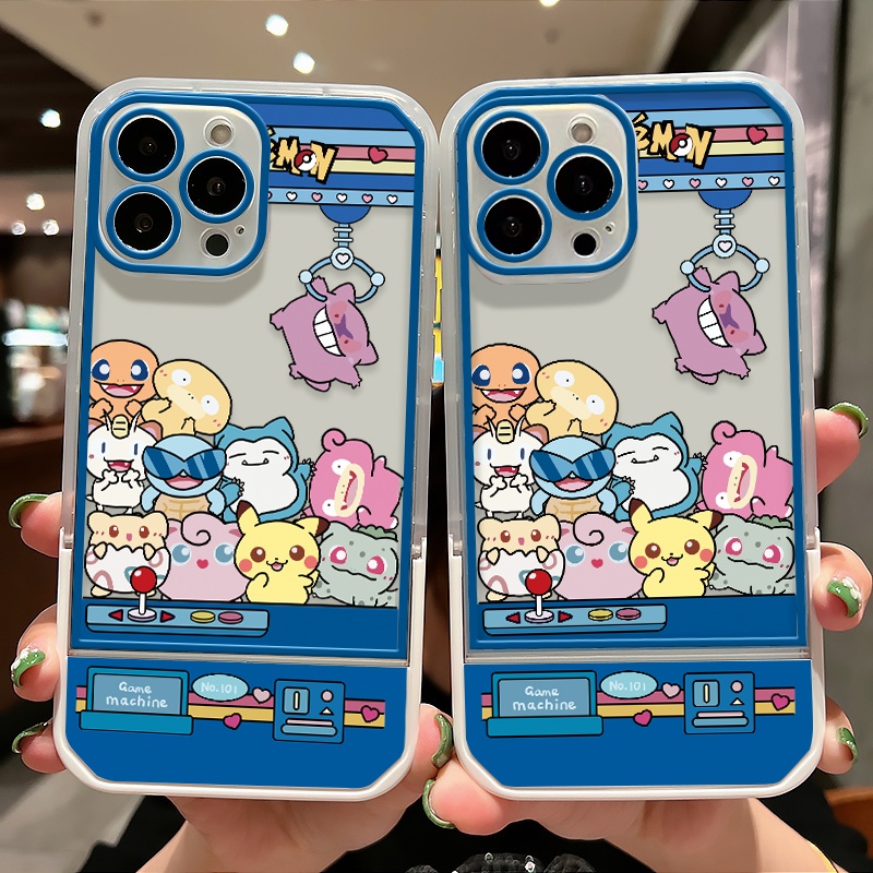 Soft Case Silikon TPU Motif Kartun Untuk IPhone 13 11 12 Pro MAX XR X XS MAX 8 7 6S 6 Plus SE 2020