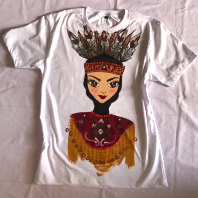 

Kaos Lukis Etnic Dayak Series II