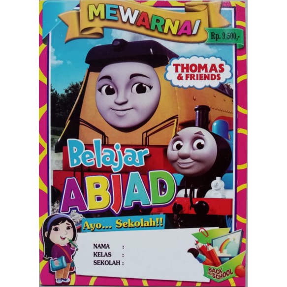 

BUKU MEWARNAI THOMAS & FRIENDS