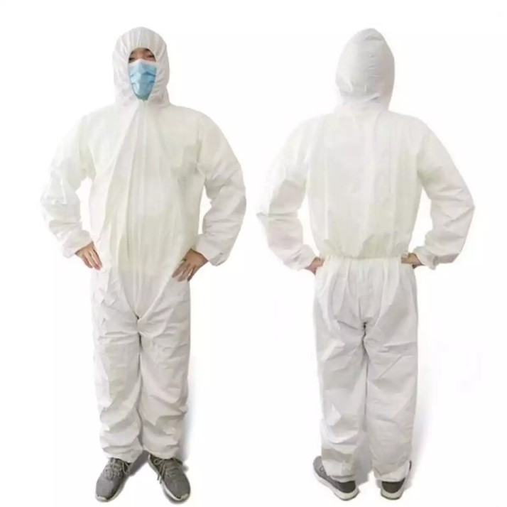 Jual BAJU APD JAS PELINDUNG DIRI / HAZMAT + COVERSHOES Indonesia|Shopee ...