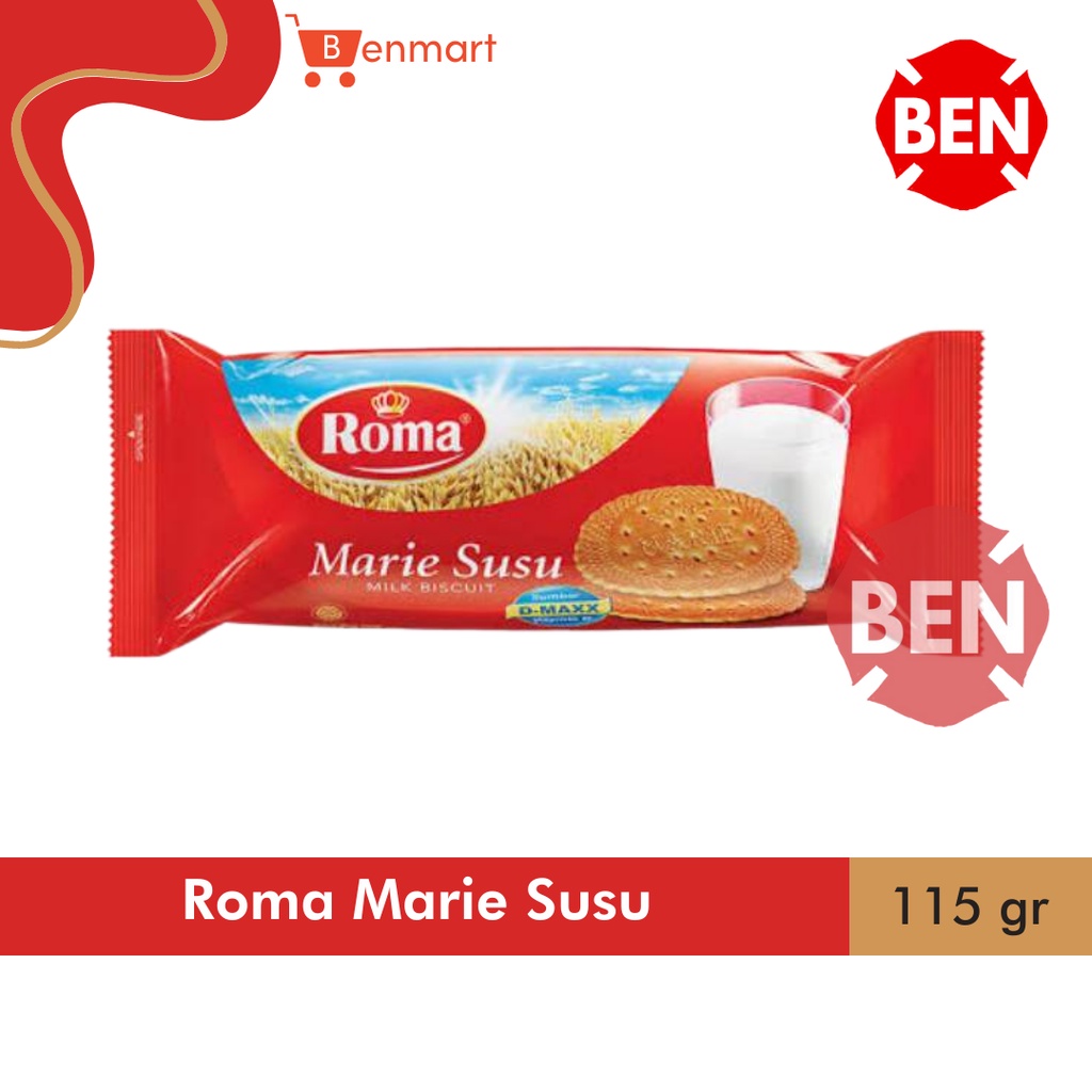 

Roma Marie Susu 115g 115gr 115 gr gram / Biskuit Bulat Merah