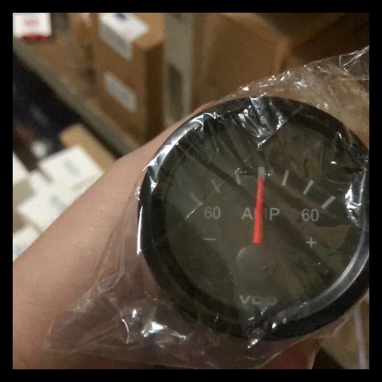Ampere Gauge Vdo 12-24V 60A Kode 1166