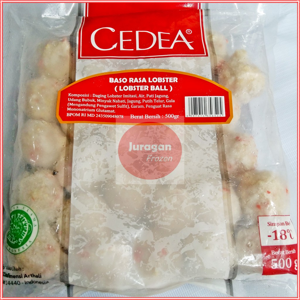 Jual Cedea Bakso Lobster 500gr Bakso Bakso Ikan Steamboat