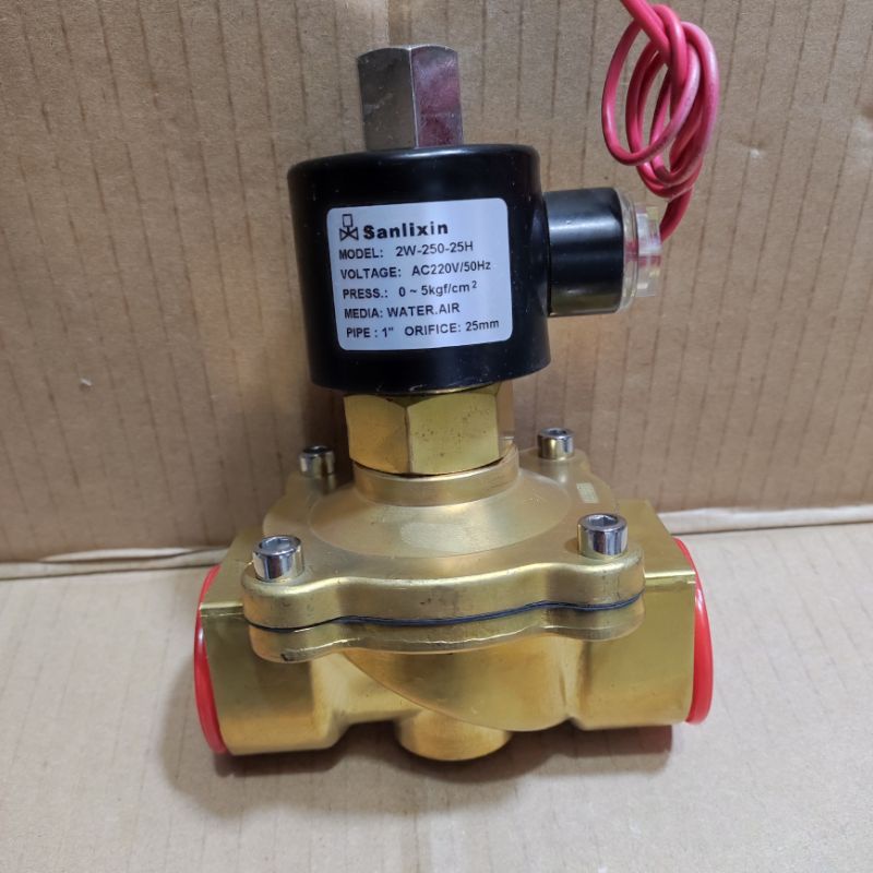 Solenoid valve drat 1 inchi NO ( normally close normally open)