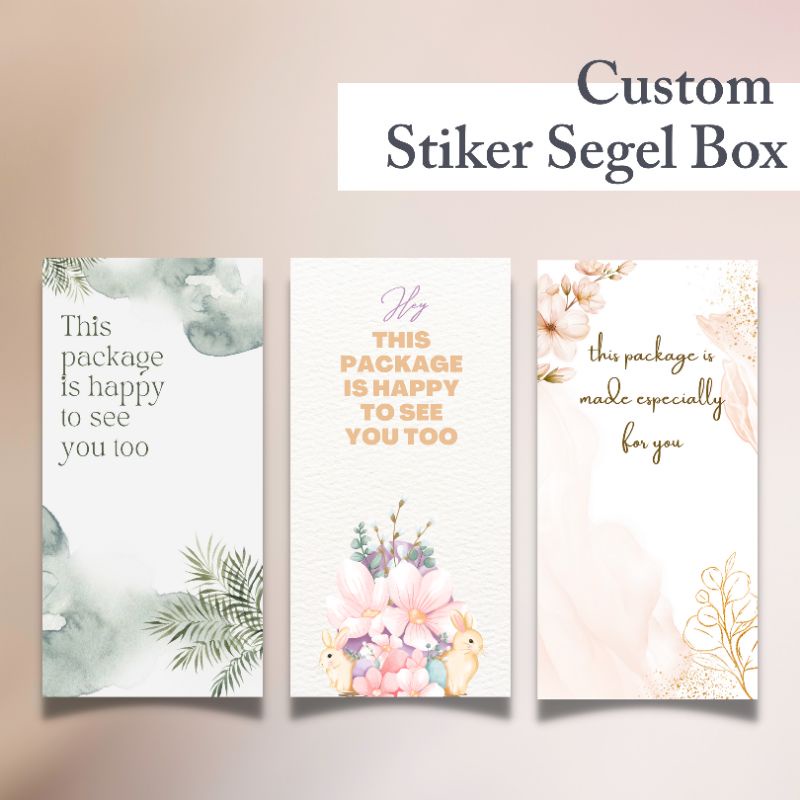 

Stiker Segel Box, Stiker Segel Kemasan, Stiker This Package