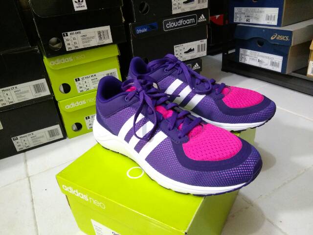 adidas purple cloudfoam
