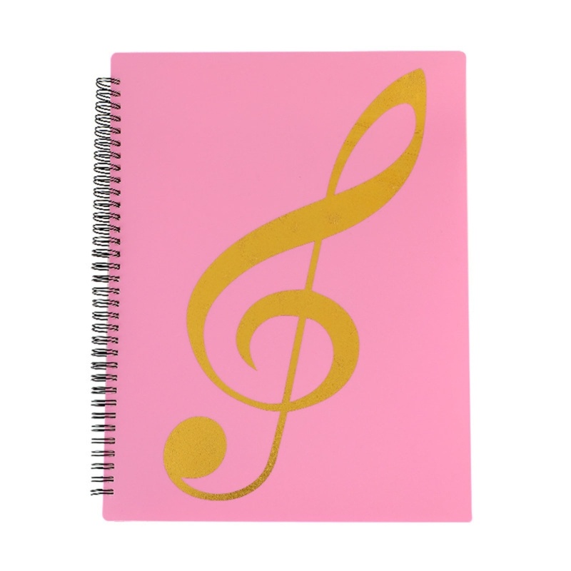 Zzz Folder Kertas Musik Dua Sisi Ukuran A4