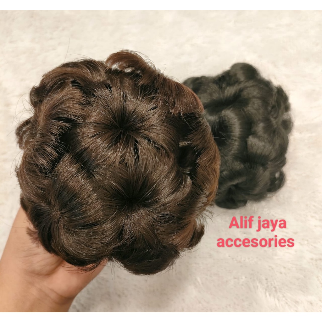 jepit rambut jamur kecil / jepit sanggul / cepol rambut / cepol hijab