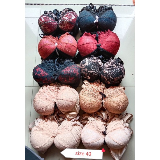 bra bh brukat bh wamita tanpa kawat busa tipis bahan berkualitas