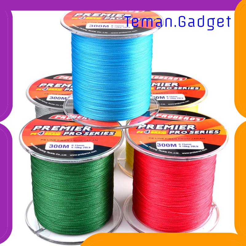 TG-IF158 TaffSPORT Proberos Premier Pro Series Benang Pancing Braided - 300M