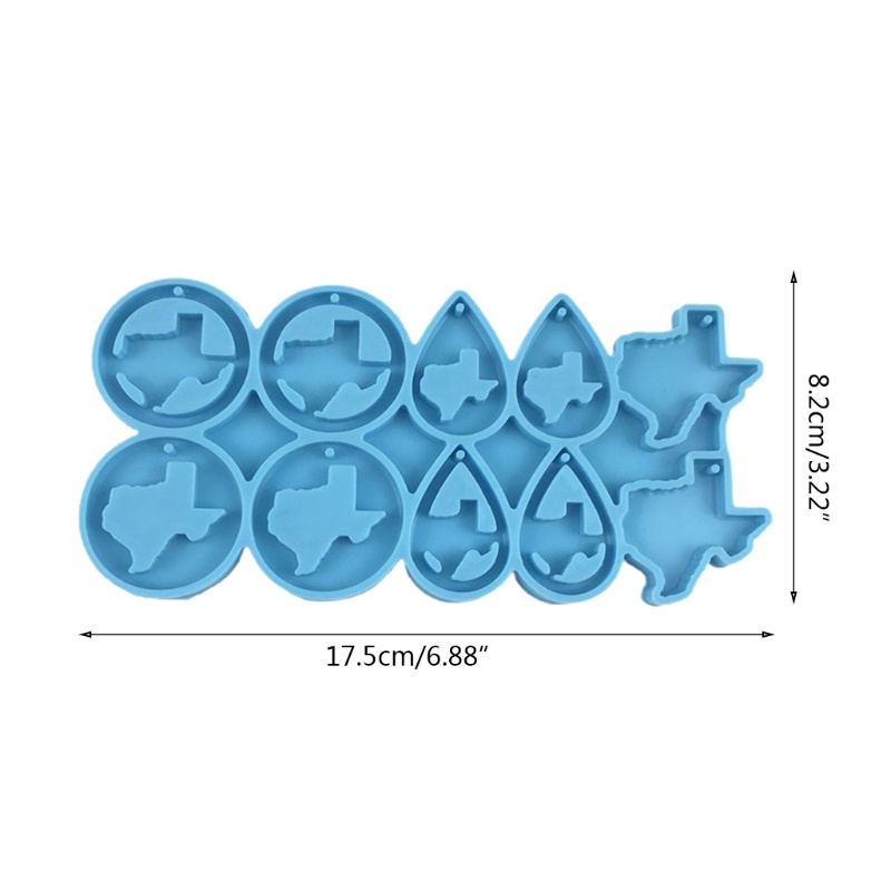 SIY  Earrings Epoxy Resin Mold Ear Studs Dangle Casting Silicone Mould DIY Crafts Jewelry Pendants Casting Tool