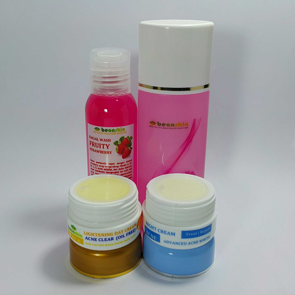 BEONSKIN PAKET ACNE WHITE