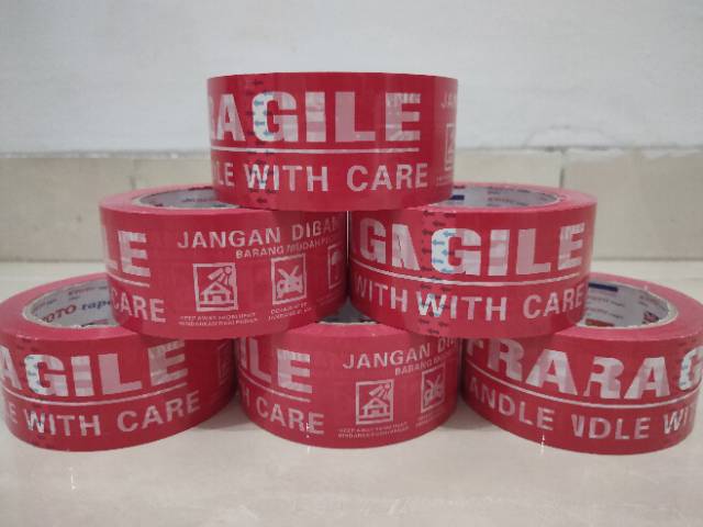 

LAKBAN FRAGILE 80 YARD (TIDAK FULL) X 2 INCH MURAH JANGAN DIBANTING