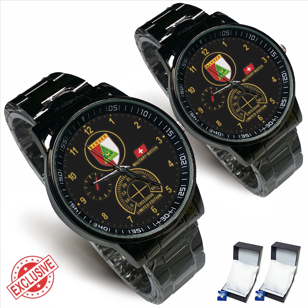 Jam Tangan Rantai Couple BANSER ANSOR LIMITED EDITION (Awesome)