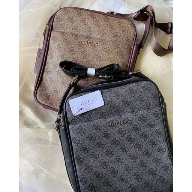 7.7 SALE | GUESSS MAN Don Logo-Print Crossbody