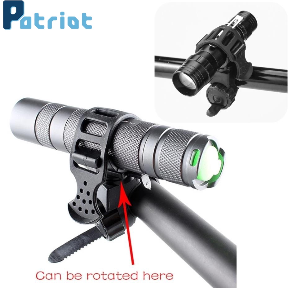 360 Rotating Universal Cycling Bike Light Holder / Bike Flashlight Mount Bracket  Torch Holder Bicycle Accessories