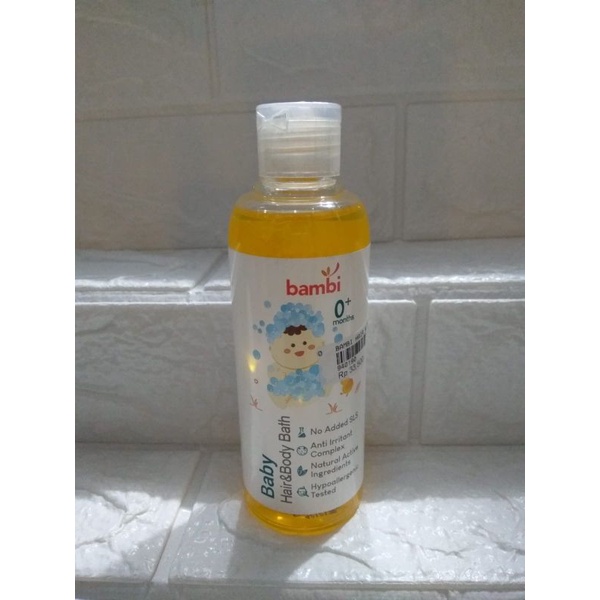 Bambi Baby Hair &amp; Body Bath 200 ml